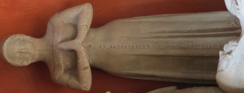 Switzerland La Sarraz - Chapelle St Antoine Francois I de La Sarra 1363 tomb 1390